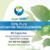 Super NMN, 99.8% Pure Nicotinamide Mononucleotide Capsules- 500 MG, On Sale!