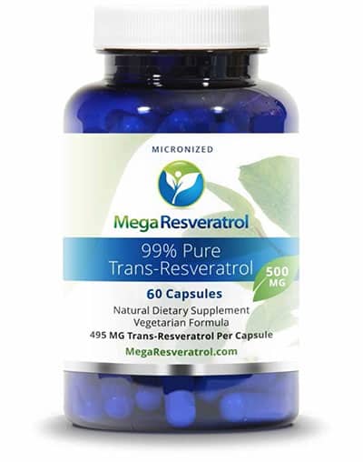 Mega Resveratrol<sup>®</sup>99%-500mg-XM-On SALE