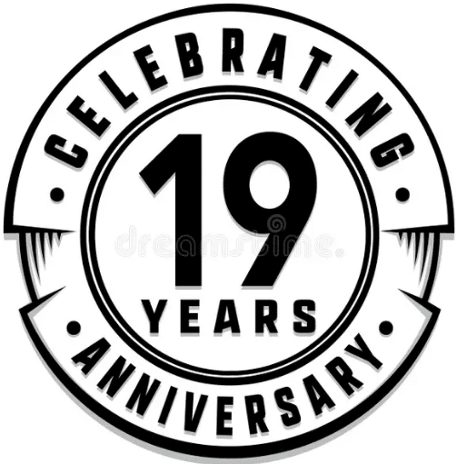 Celebrating our 19th year