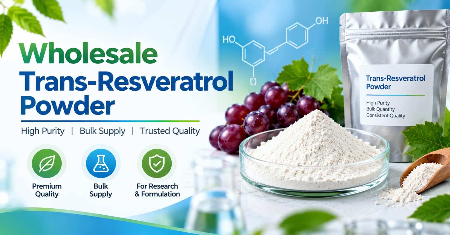 Wholesale Trans-Resveratrol Powder: A Buyer’s Guide