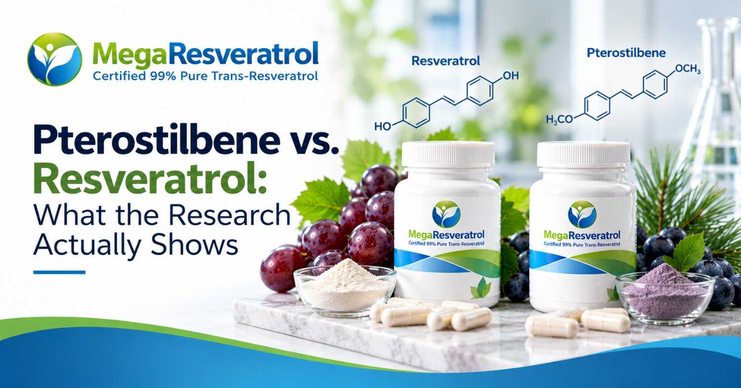 Pterostilbene vs. Resveratrol: What the Research Actually Shows