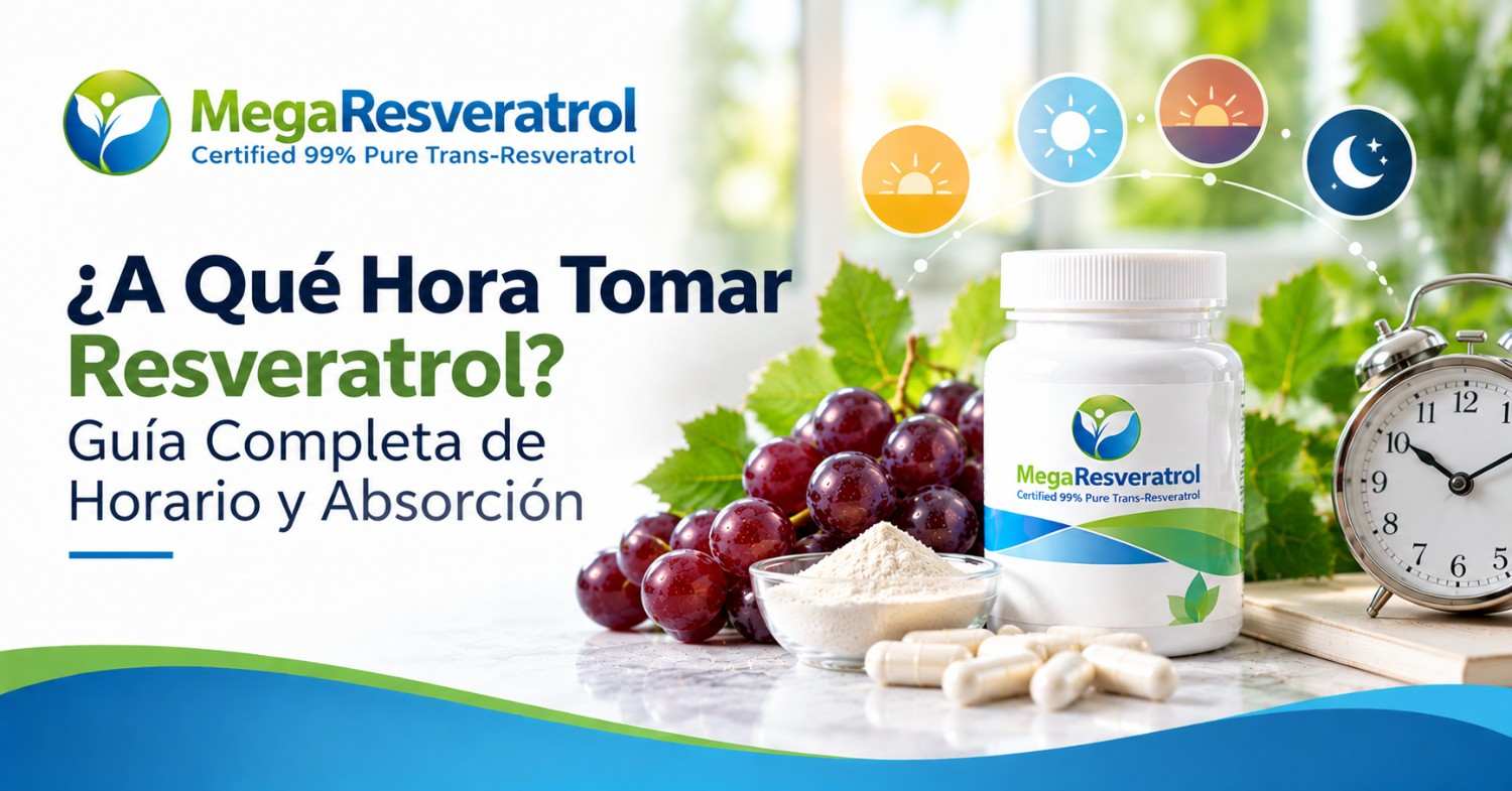 ¿A Qué Hora Tomar Resveratrol? Guía Completa de Horario y Absorción